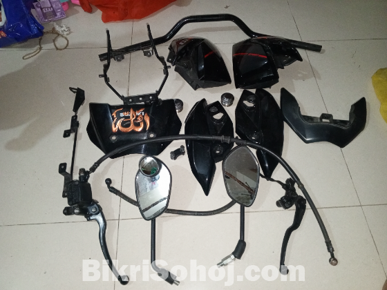 Gixxer All parts